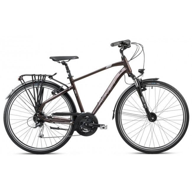 Bicycle Romet Wagant 7 2024 dark brown-grey