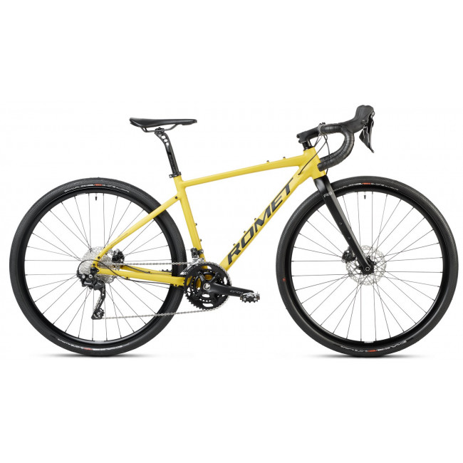 Bicycle Romet Aspre 2 2025 dark yellow-black