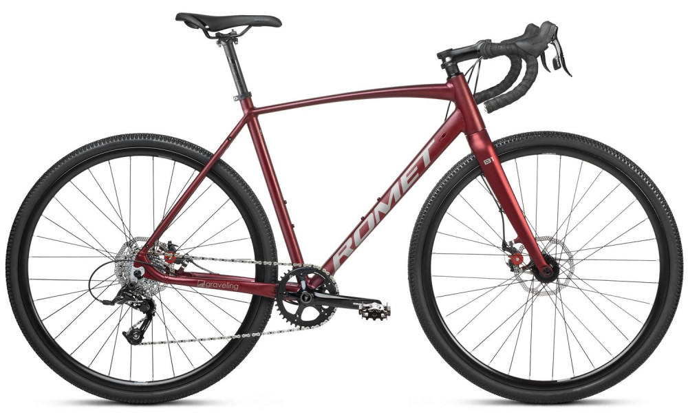 Bicycle Romet Boreas 1 LITE 2025 bordo-graphite 