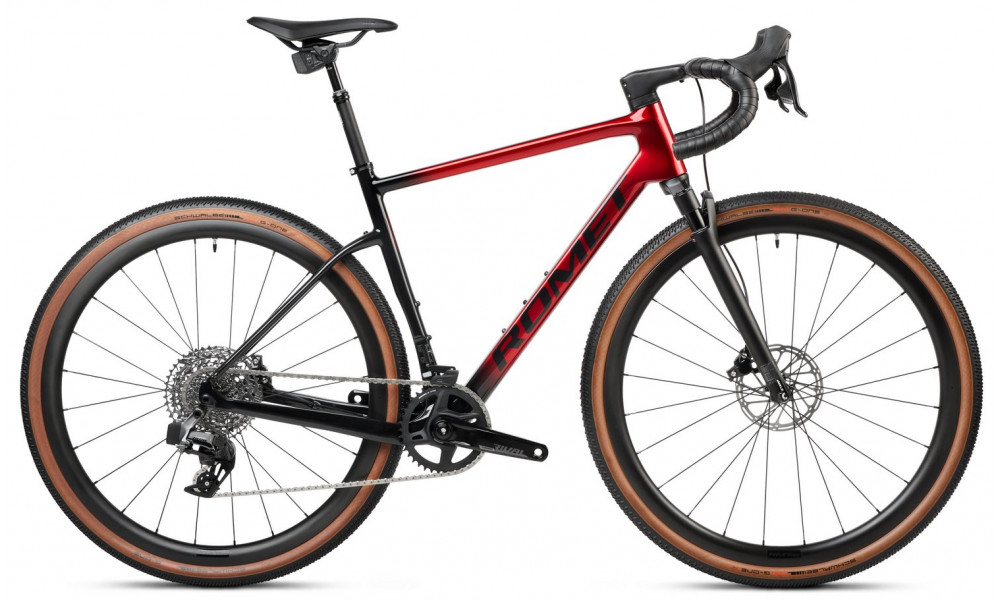 Bicycle Romet NYK 3.0 Sram 2025 red-black - 1