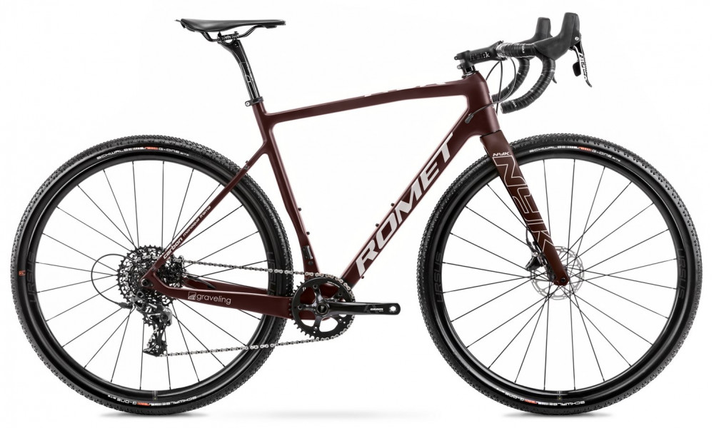 Велосипед Romet NYK 2025 brown-beige 