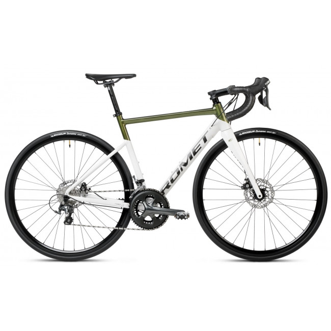 Bicycle Romet Huragan 4 Disc 2024 green-white-graphite