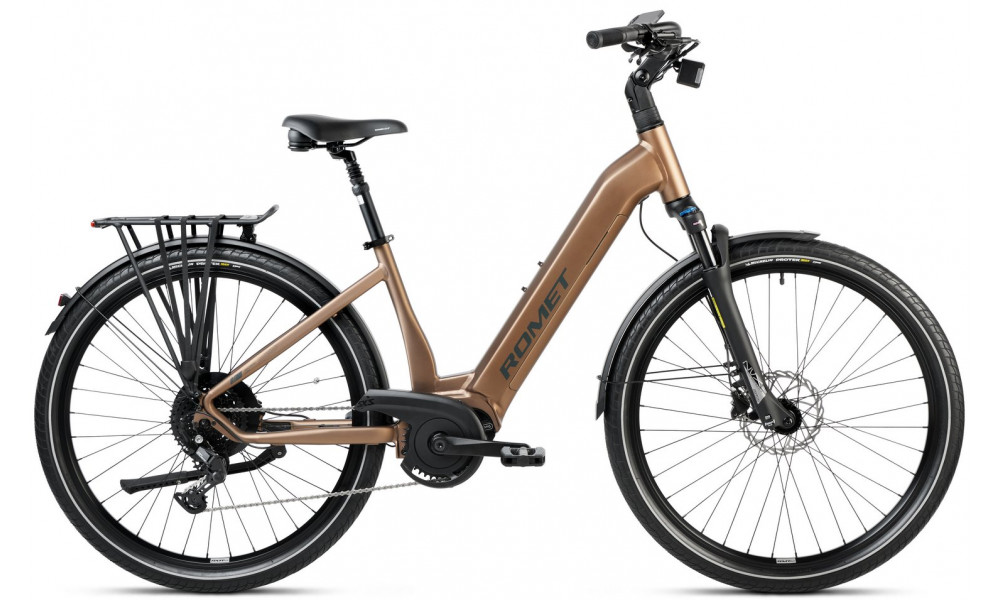 E-bike Romet e-Modeco URB 2.0 540WH 2025 brown-black - 20