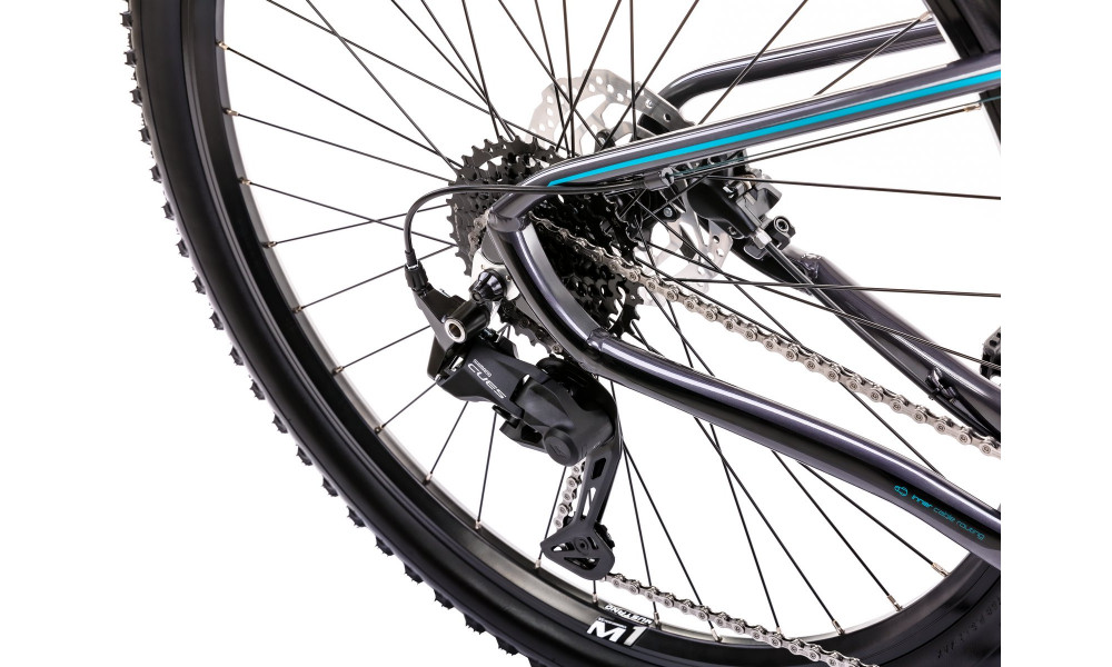 Bicycle Romet Mustang M1 CS 2024 anthracite-turquoise - 2