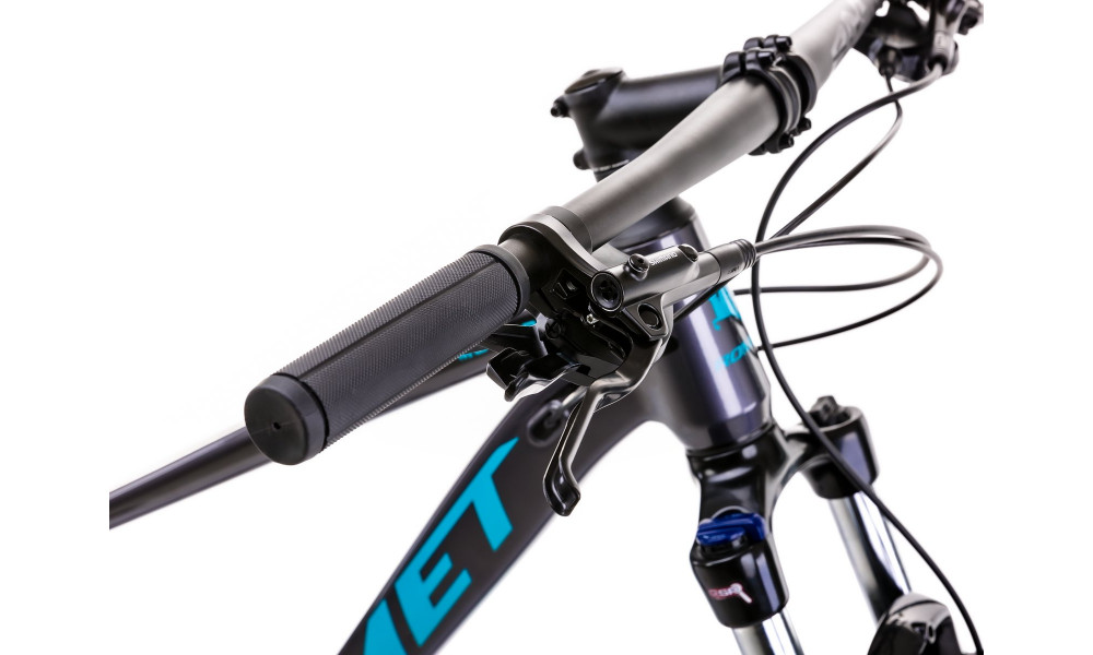 Bicycle Romet Mustang M1 CS 2024 anthracite-turquoise - 4