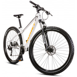 Bicycle Romet Mustang M1 CS 2025 white-yellow