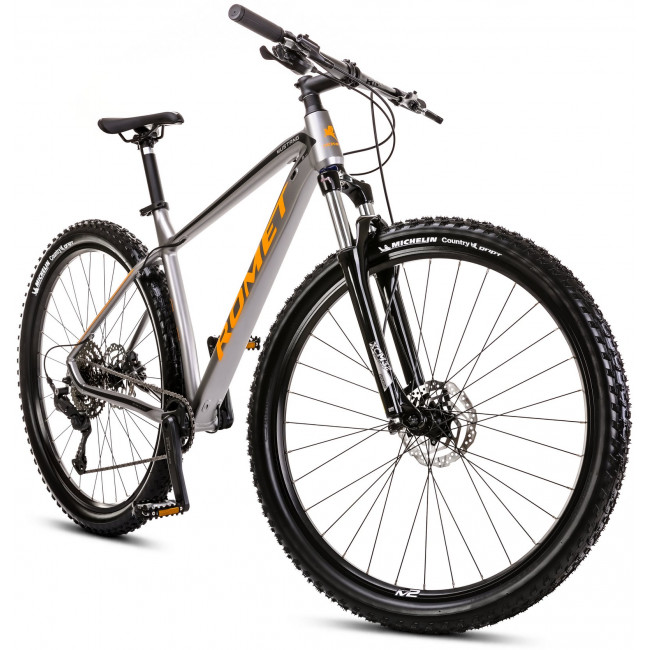 Bicycle Romet Mustang M2 CS 2024 graphite-orange