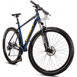 Bicycle Romet Mustang M3 CS 2025 dark blue-yellow