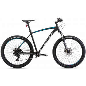 Bicycle Romet Rambler R7.3 CS 2024 black-turquoise-silver