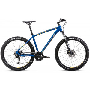 Bicycle Romet Rambler R7.3 2025 blue-yellow