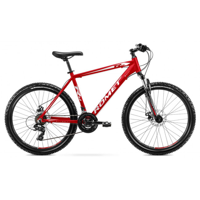 Велосипед Romet Rambler R6.2 26" 2022 red-white