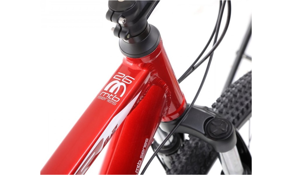 Bicycle Romet Rambler R6.2 26" 2022 red-white - 10