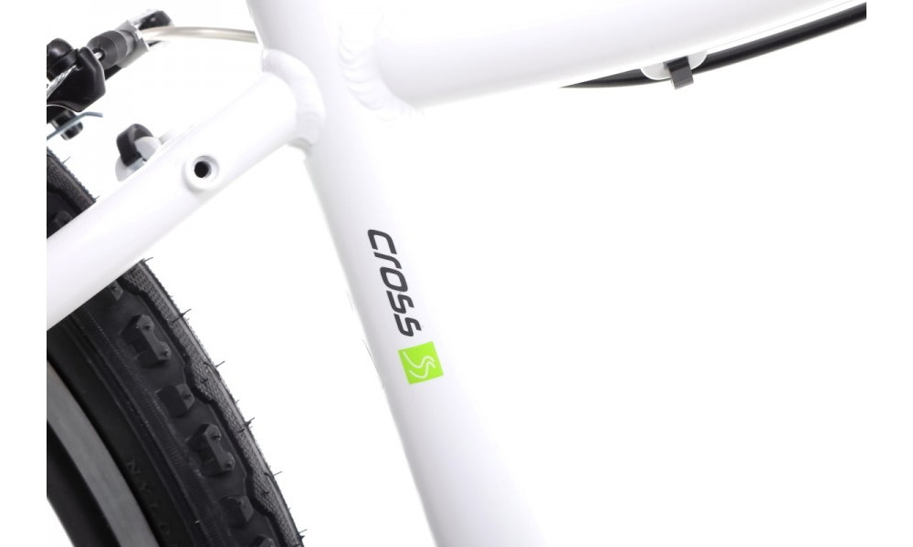 Bicycle Romet Orkan 2 D 28" 2022 white-green - 2
