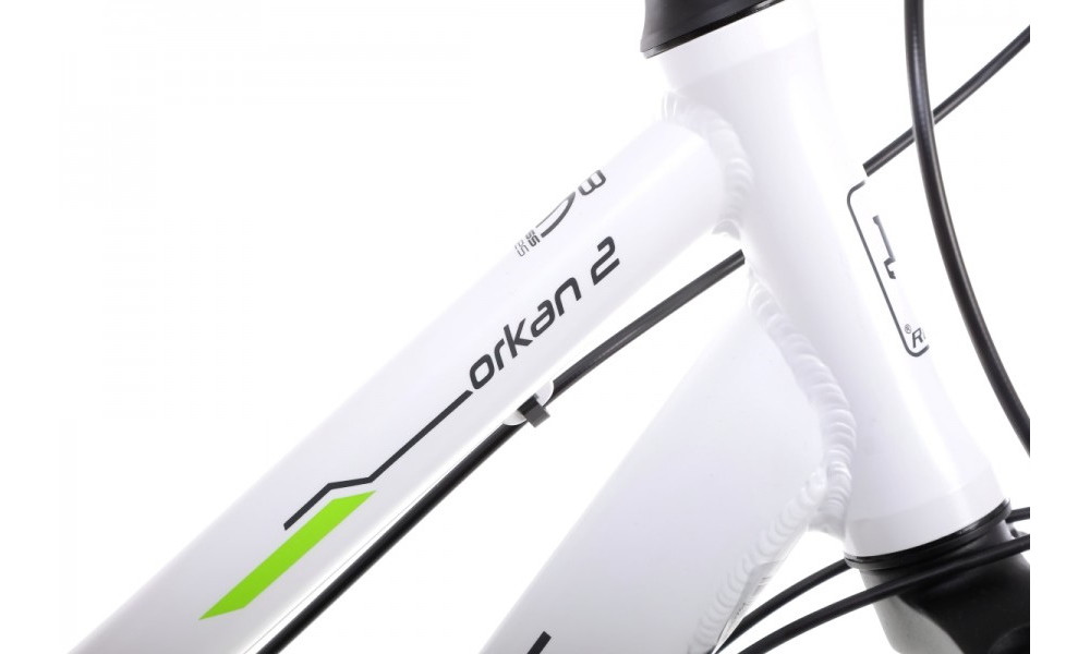 Bicycle Romet Orkan 2 D 28" 2022 white-green - 5