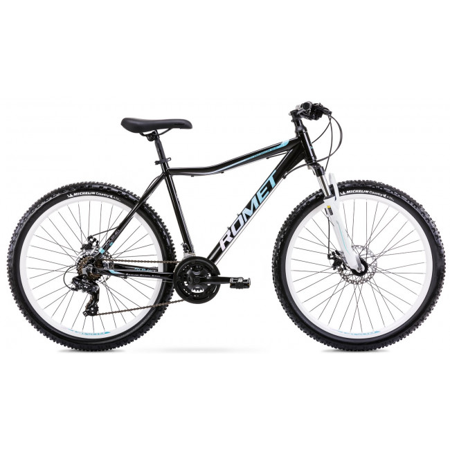 Bicycle Romet Jolene 6.2 2024 black-green-violet