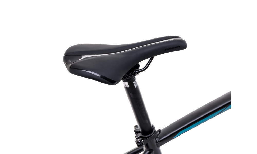 Āåėīńčļåä Romet Rambler R7.3 CS 2024 black-turquoise-silver - 2