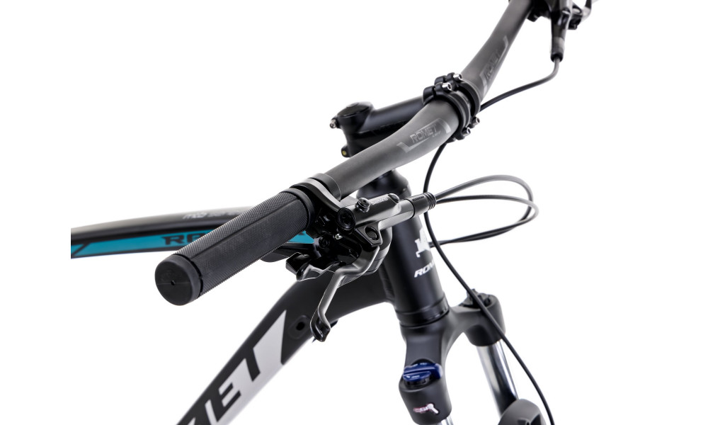 Āåėīńčļåä Romet Rambler R7.3 CS 2024 black-turquoise-silver - 4