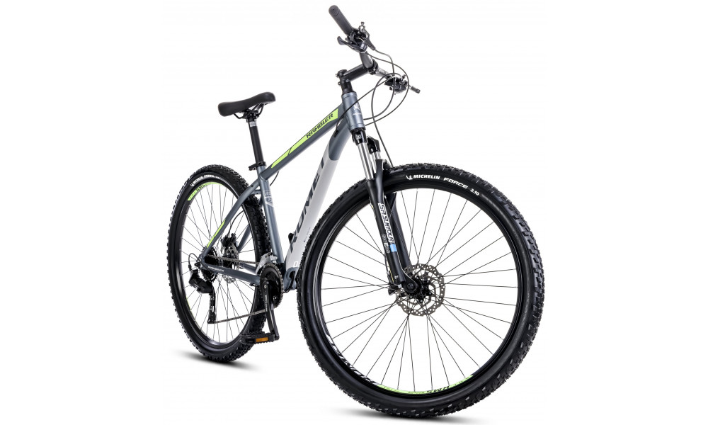 Bicycle Romet Rambler R9.2 CS 2025 grey-green-silver - 8