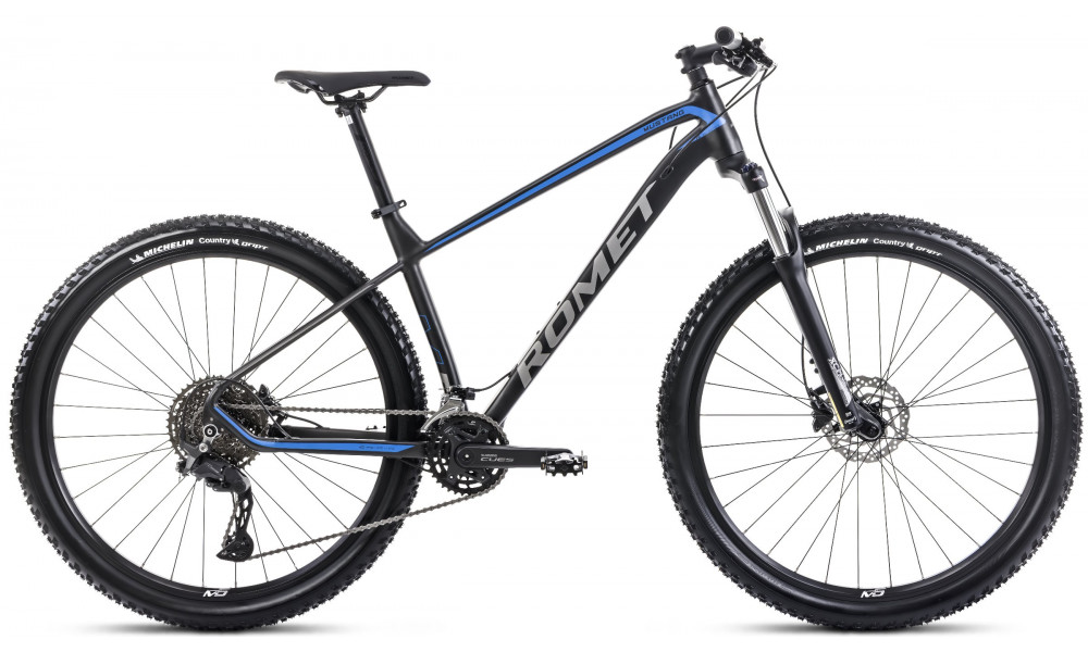 Bicycle Romet Mustang M5 CS 2024 anthracite-blue 