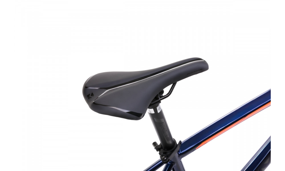 Bicycle Romet Rambler R7.3 2025 dark blue-orange - 2