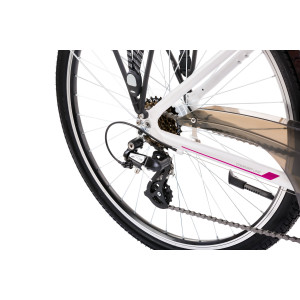 Bicycle Romet Gazela 26 2 2024 white-pink