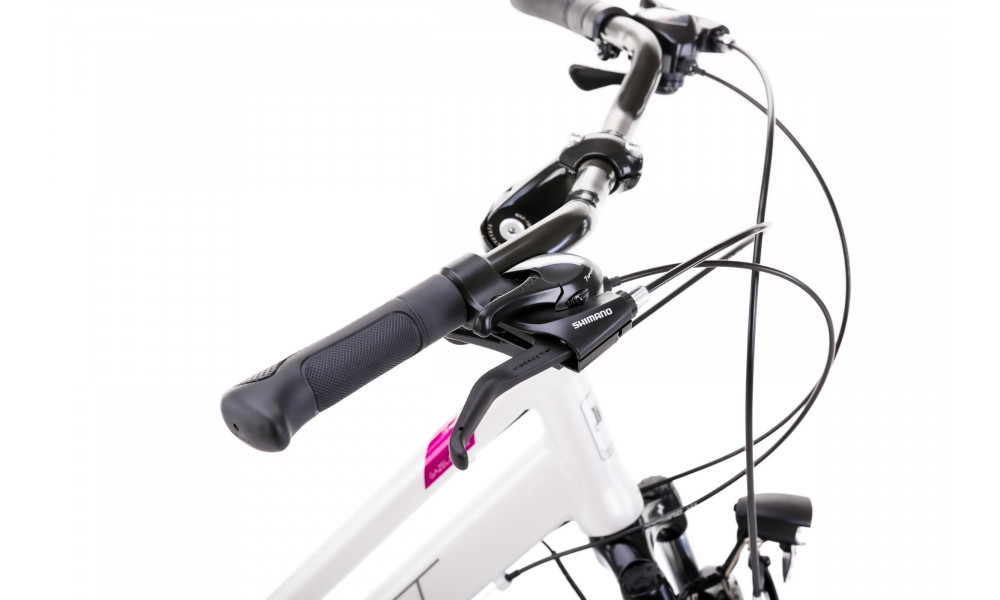 Bicycle Romet Gazela 26 2 2024 white-pink - 3