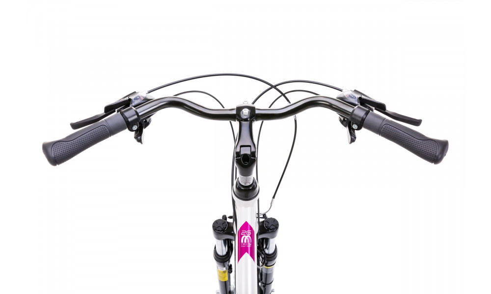 Bicycle Romet Gazela 26 2 2025 white-pink - 5