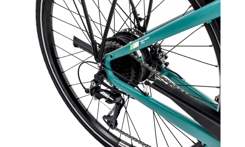 E-bike Romet e-Modeco URB 1.0 504WH 2025 turquoise - 2