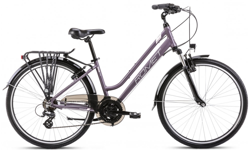 Bicycle Romet Gazela 26 1 2024 violet-pink - 6