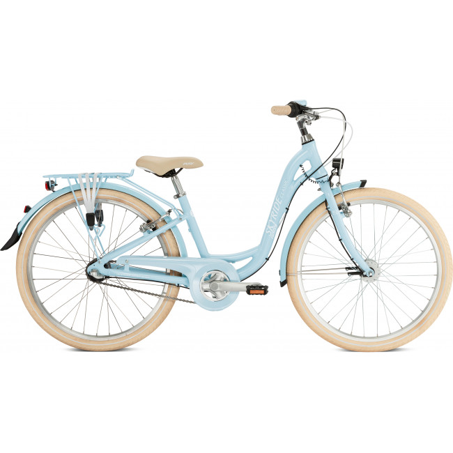 Bicycle PUKY Skyride 24-3 Classic Alu retro blue