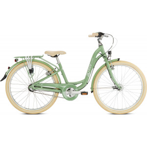 Bicycle PUKY Skyride 24-3 Classic Alu retro green