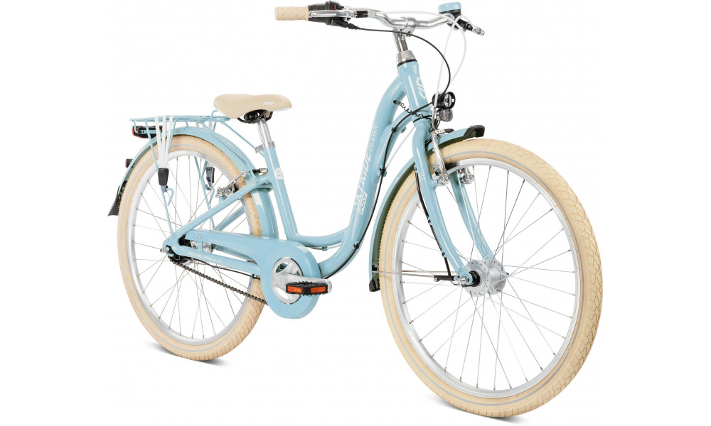 Велосипед PUKY Skyride 24-7 Classic Alu retro blue - 3