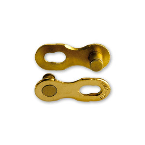 Chain connector KMC MissingLink 12NR Ti-N Gold (2 pcs.)