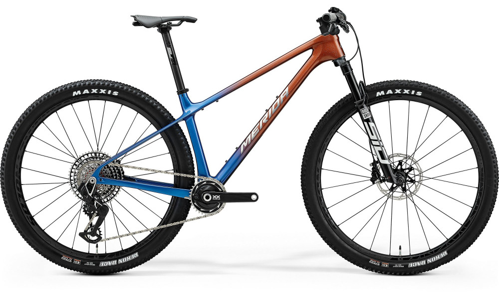 Bicycle Merida Big.Nine 10K III1 golden bronze-ocean blue(fading) 