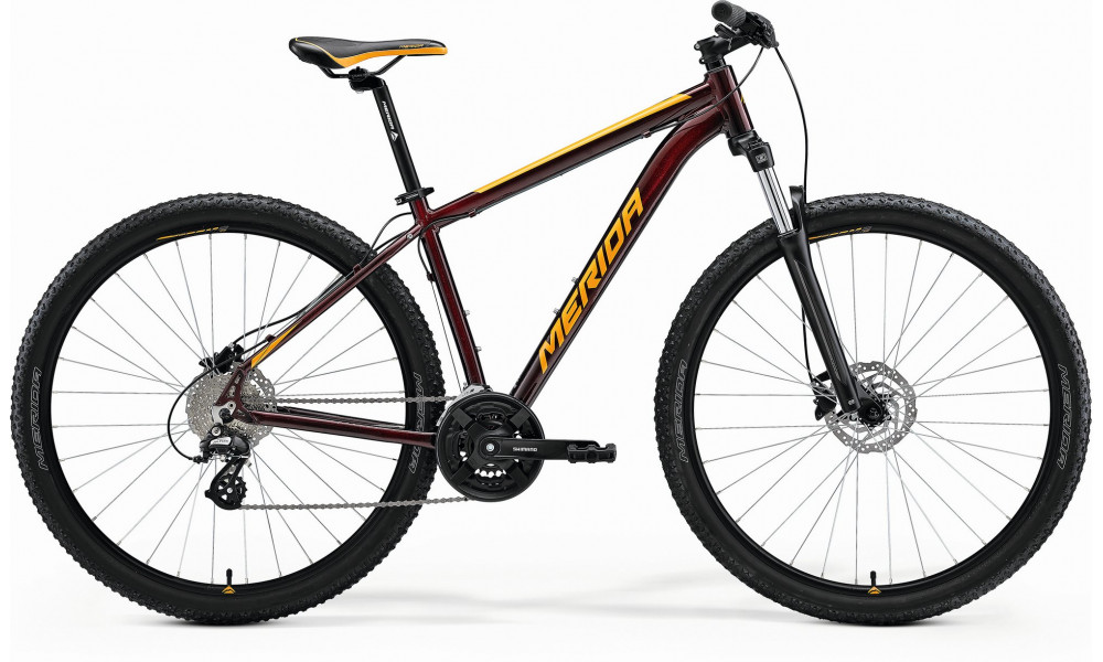 Bicycle Merida Big.Nine 15 I1 burgundy red(orange) 