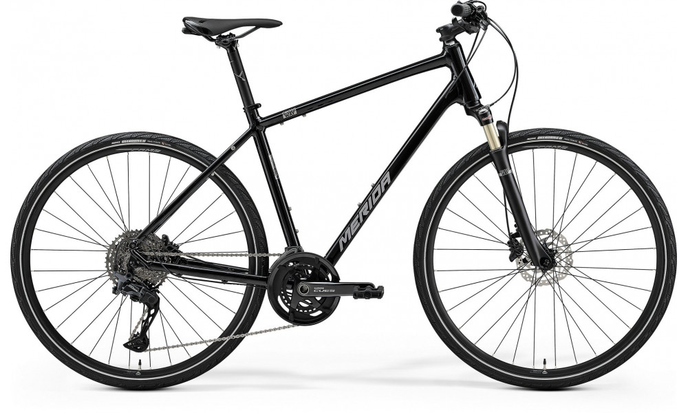 Bicycle Merida Crossway 700 III1 glossy black(silver) 