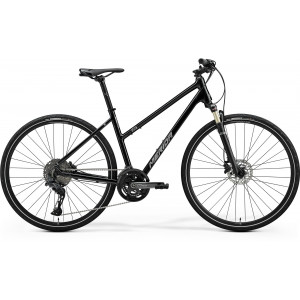 Bicycle Merida Crossway 700 III1 Lady glossy black(silver)