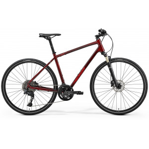 Bicycle Merida Crossway 700 III1 dark strawberry(red)