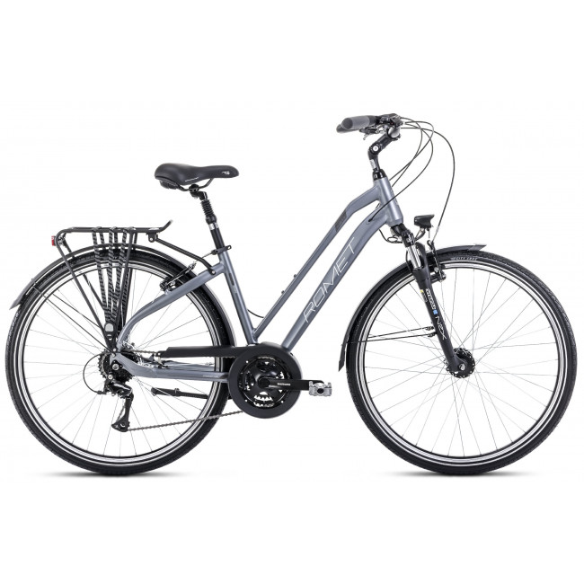 Велосипед Romet Gazela 5 2024 silver-grey
