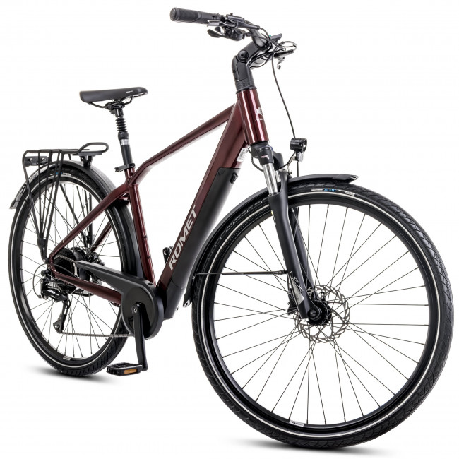 E-bike Romet e-Wagant 1.0 504WH 2025 bordo