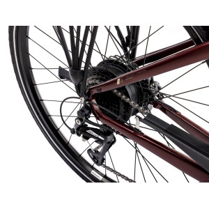 E-bike Romet e-Wagant 1.0 504WH 2025 bordo