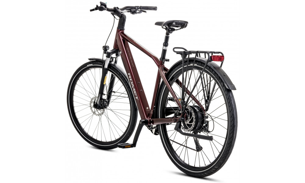 E-bike Romet e-Wagant 1.0 504WH 2025 bordo - 9