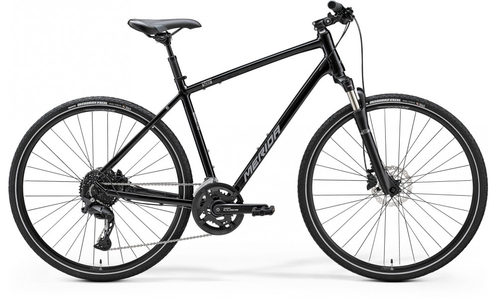 Bicycle Merida Crossway 300 III2 glossy black(silver) 