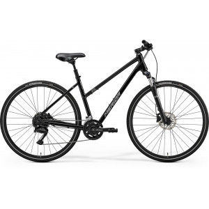 Велосипед Merida Crossway 100 III2 Lady glossy black(silver)