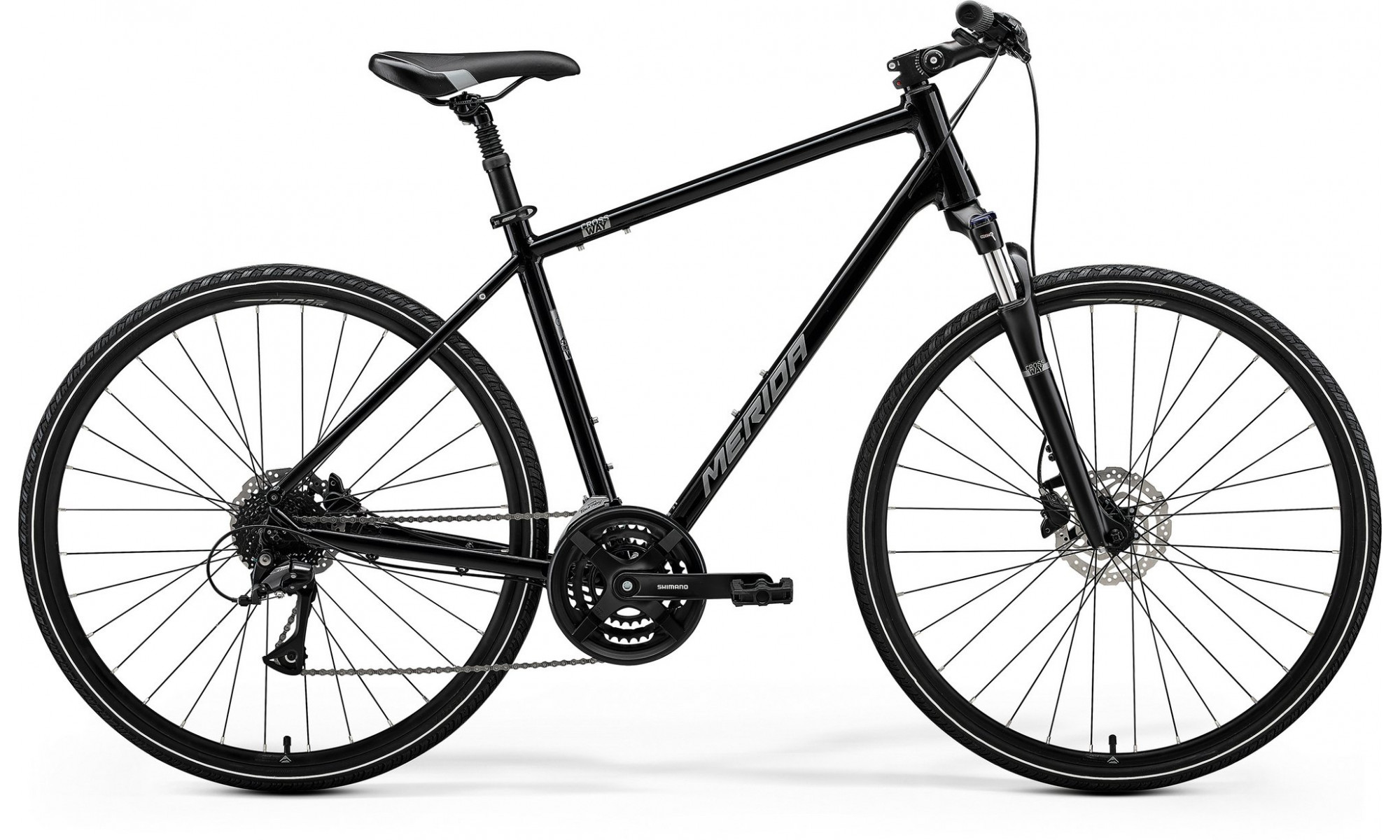 Bicycle Merida Crossway 20 III1 black(silver) 