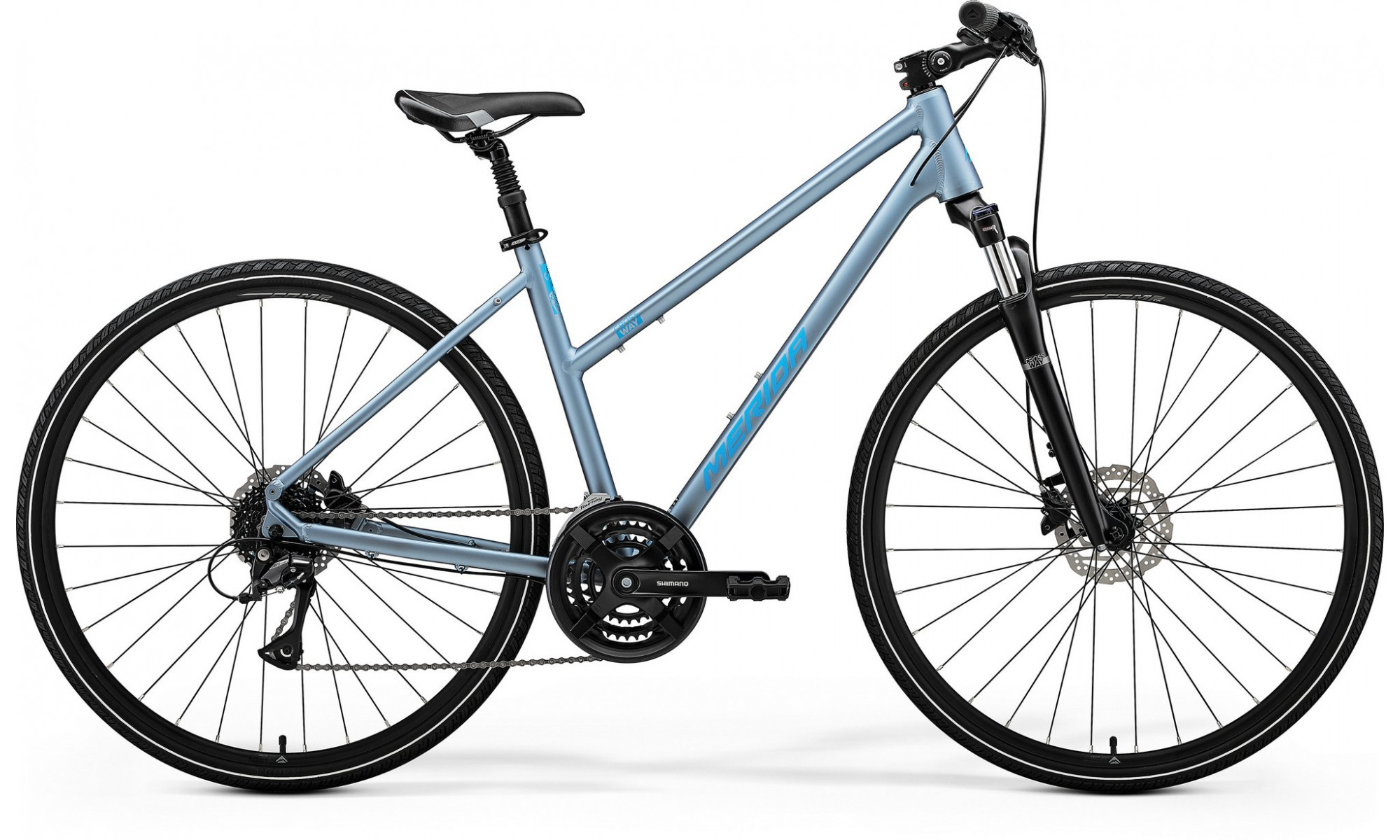 Āåėīńčļåä Merida Crossway 20 III1 Lady silk steel blue(blue) 