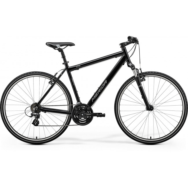 Bicycle Merida Crossway 10-V I1 black(silver)