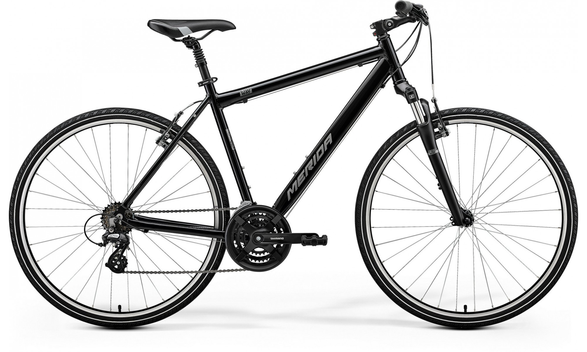 Āåėīńčļåä Merida Crossway 10-V I1 black(silver) 