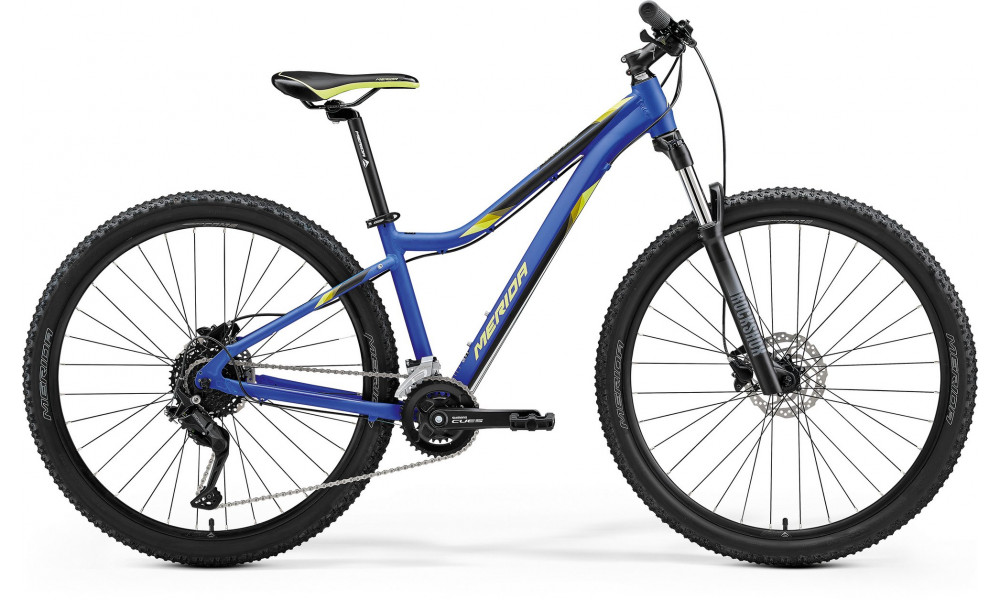 Bicycle Merida Matts 60 I1 matt dark blue(yellow) 