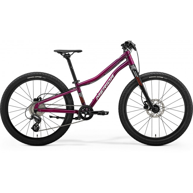 Bicycle Merida Matts J. 24+ I2 silk purple(wht-blk-red)